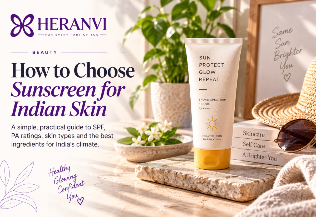 Sunscreen and sun protection essentials for choosing sunscreen for Indian skin